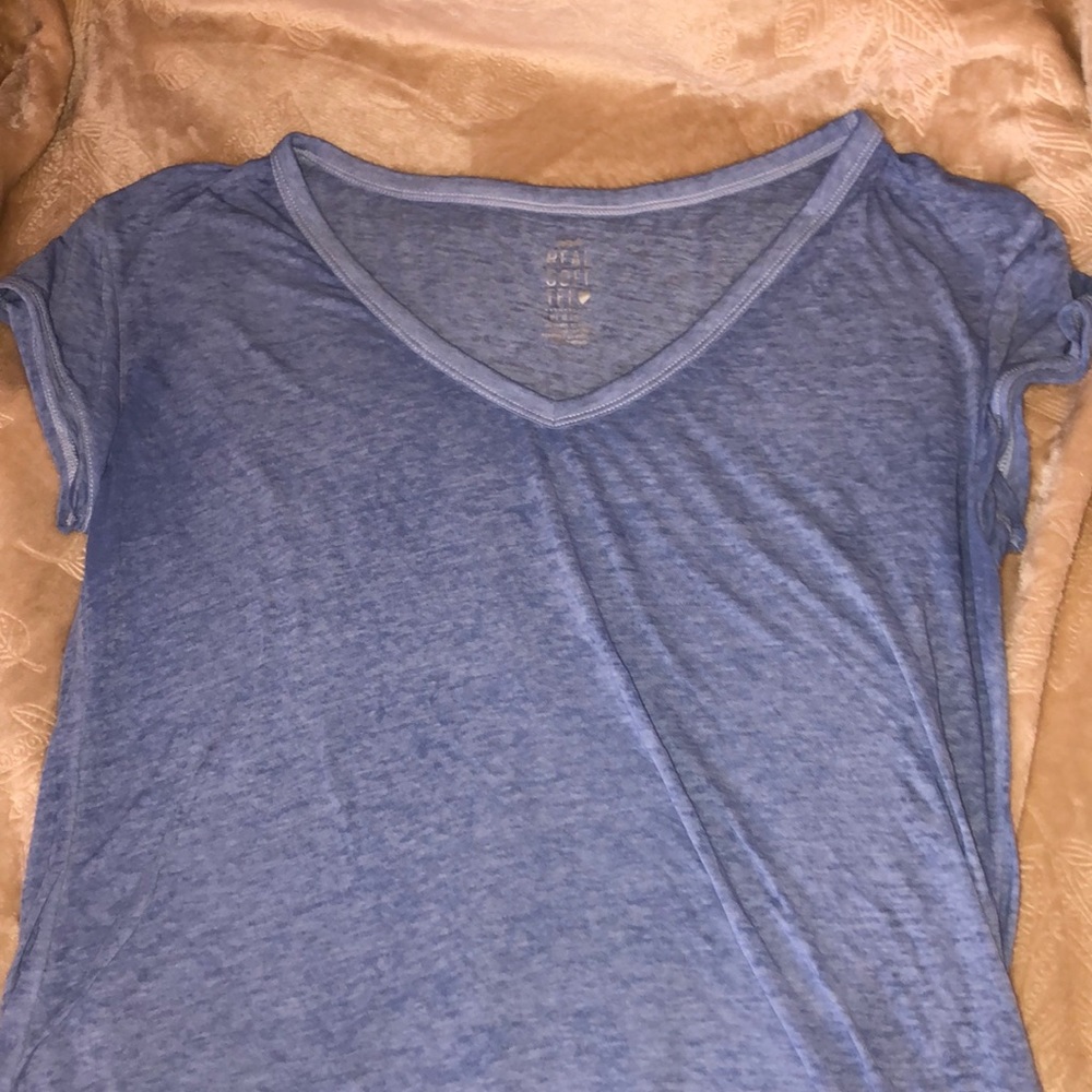 light blue t-shirt from aerie